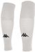 Kappa Voetloze sokken Spolf pro Wit/Zwart Unisex Schoenmaat 43-46 Polyester/Elastaan