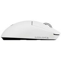 Logitech G PRO X SUPERLIGHT 2C - Muis - 5 knoppen - draadloos, met bekabeling - 2.4 GHz, USB - wit