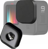 MOJOGEAR Lensdop voor GoPro 8,9,10,11,12 en 13 — Siliconen met zuignap — Zwart