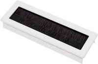 SOTECH 1 x kabeldoorvoer Toledo van aluminium wit geanodiseerd 150 x 70 mm