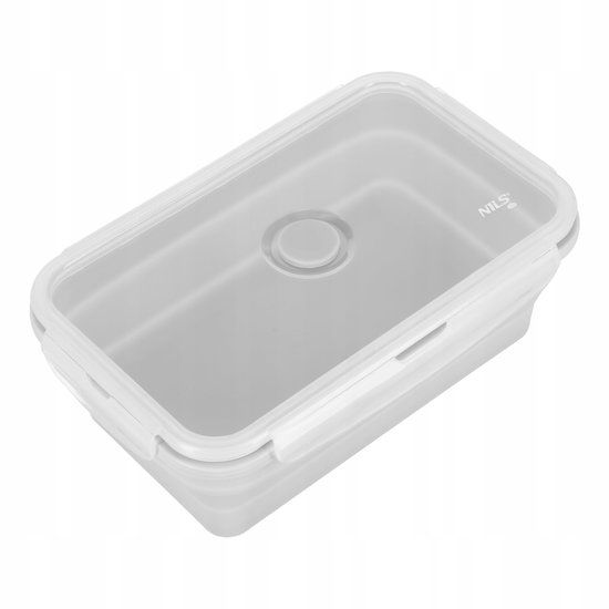 Nils Opvouwbare Lunchbox 1200ml Grijs