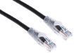RS PRO Ethernetkabel Cat.5e, 3m, zwarte patchkabel, A RJ45 U/UTP stekker, B RJ45, PVC