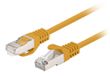 Lanberg PCF6-10CC-0025-Y Netwerkkabel Oranje 0,25 m Cat6 F/UTP (FTP) Rond