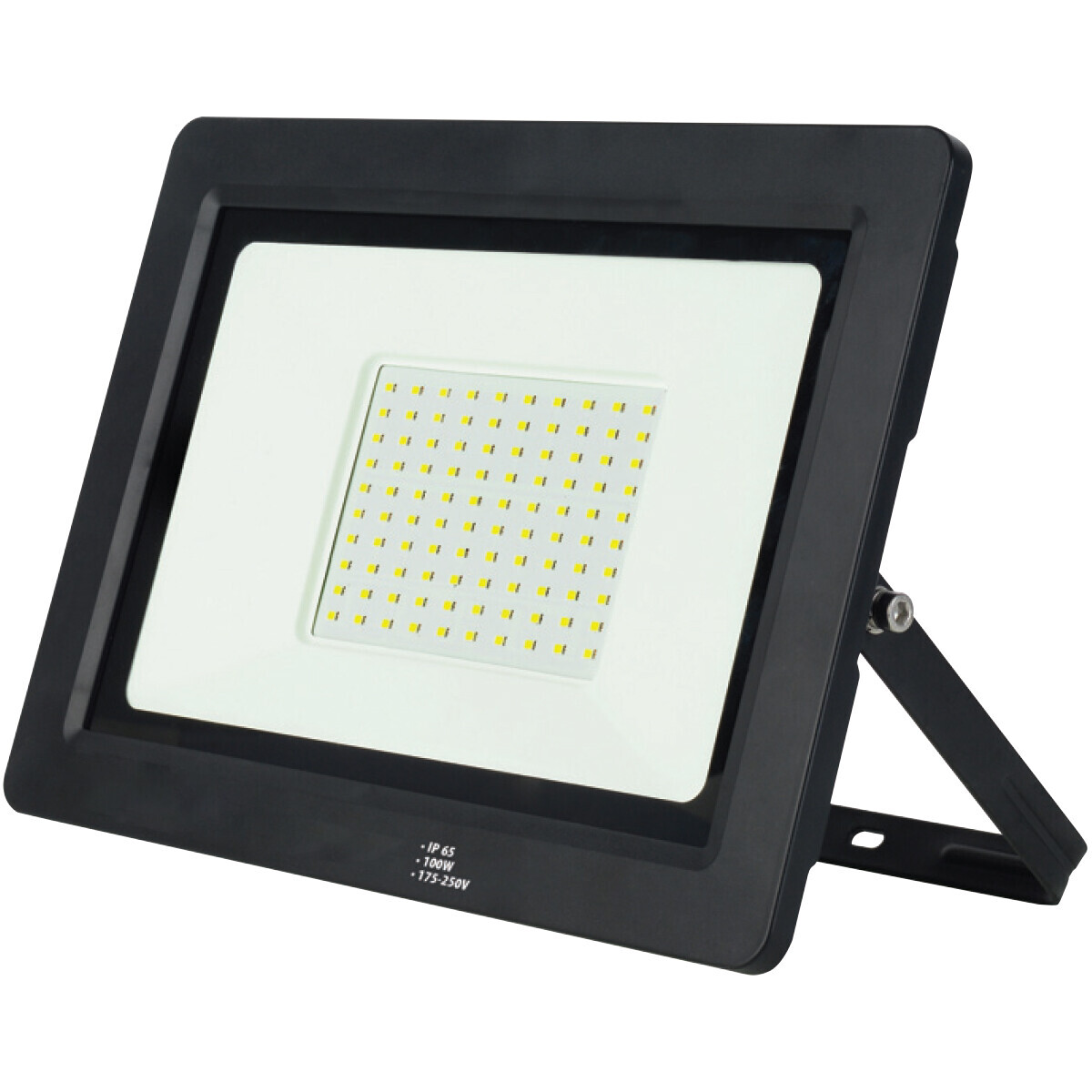 BES LED LED Bouwlamp 100 Watt - LED Schijnwerper - Alsa - Helder/Koud Wit 6400K - Waterdicht IP65