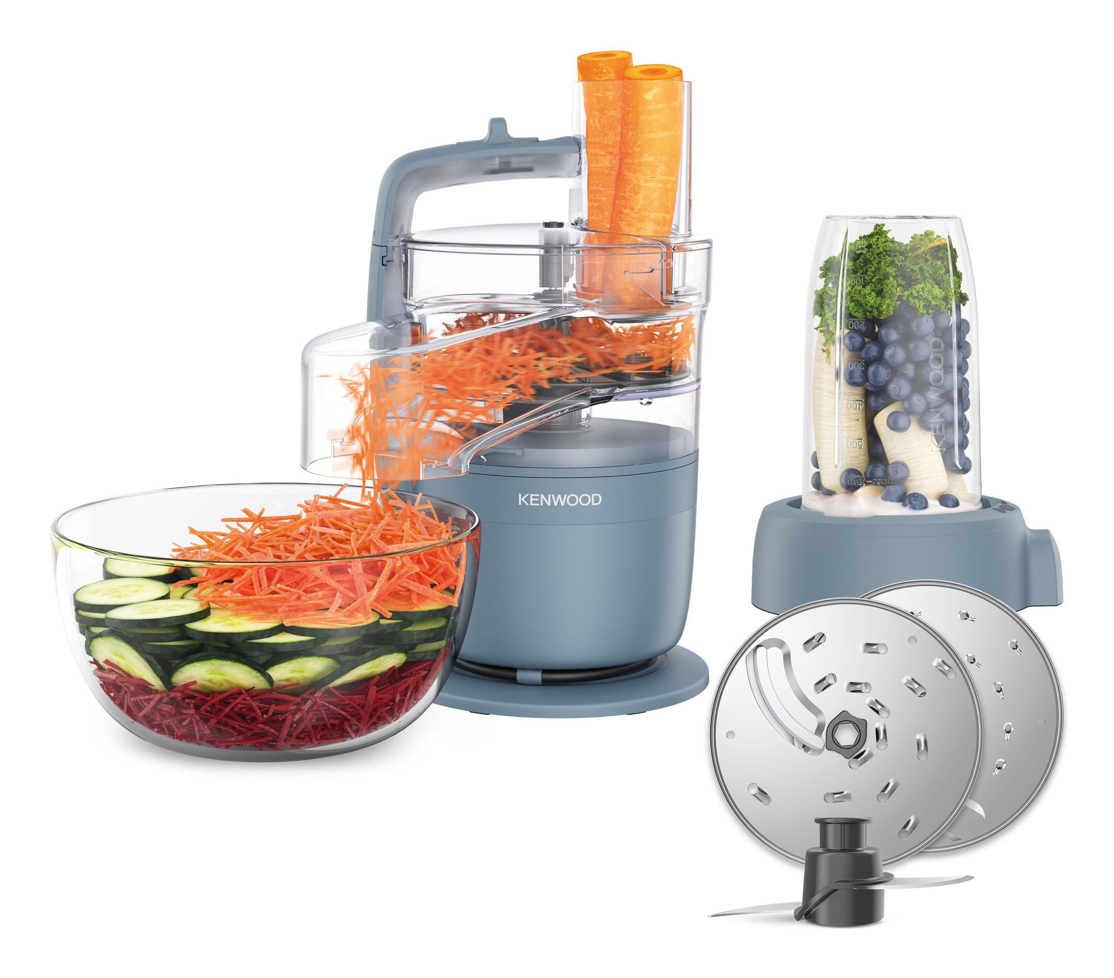 Kenwood Multipro Go FDP23.380GY Storm Blue