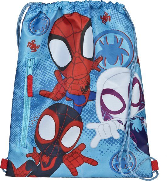 4KidsOnly Undercover Marvel Spiderman Gymtas - Sporttas - Rugzak - Rugtas - Schooltas - Gymtas Jongen - Gymtas Meisje