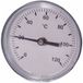 Thermomètre rond 0 à 120°C Ø80mm plonge axiale 40mm