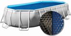 W'eau solar cover ovaal - 765 x 460 cm - Zwart/Blauw