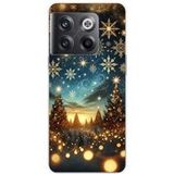 1001 coques OnePlus Bedrukt siliconen hoesje compatibel met OnePlus 10T 5G magie de noel