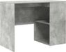 Bureau Béton Gris Bois transformé 102 x 50 x 75 cm