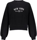 Frankie & Liberty winter sweatshirt meisjes - zwart - Ney York