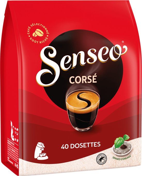Senseo Corsé Koffiepad Ongebrand 40 stuk(s)