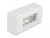 DeLOCK 81333 Montagebeugel Wit Polycarbonaat (PC) 152 x 50 x 82 mm