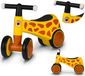 Lionelo Sammy Loopfiets – 4 Wielen – Verlichting in Handvatten – Vanaf 1 Jaar