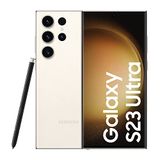 Samsung Galaxy S23 Ultra Android Smartphone, 256 GB, 5.000 mAh batterij, smartphone zonder contract Cream