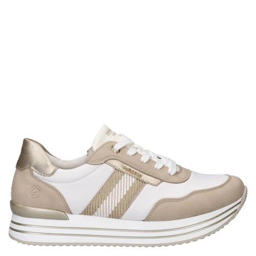 Remonte Sneakers Beige/Wit