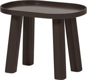 WOOOD Mosa Bijzettafel - Hout - Donkerbruin