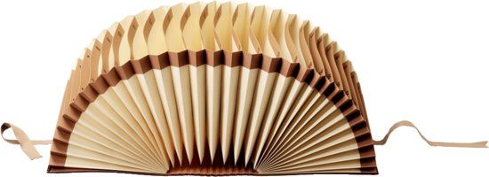 Leitz Waaiermap Folio Bruin karton/polypropyleen 26 vakken 38.3 x 30.3 cm