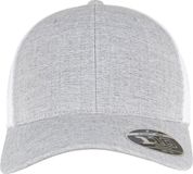 Flexfit FLEXFIT 110 MESH CAP 2-TONE melange silver/white one size pet - Grijs/Wit
