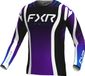 FXR Helium Infinity Motorcross trui Zwart/wit/paars Maat L