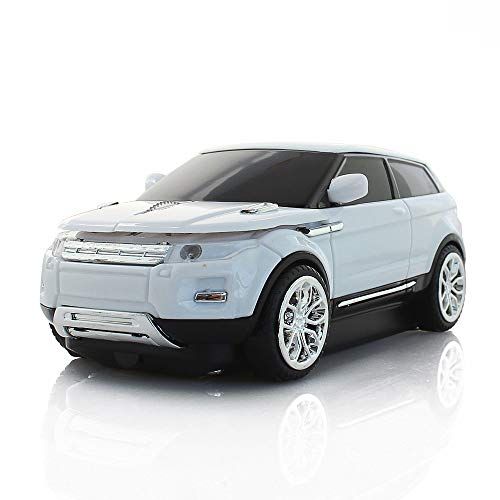 ECOiNVA Mice ECOiNVA ECOiNVA Wireless Sport Car Mouse for Land Rover 2.4 GHz Nano USB AAA Battery 1600 DPI Desktop Laptop Computer Mouse (White)