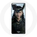 Maniacase Etui voor Samsung Galaxy A21S Loki Thor Ragnarok met Helm Seizoen 1