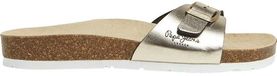 Pepe Jeans Oban Metal Sandalen Goud EU 38 Vrouw