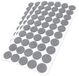 Adsamm® 150 stuks viltglijders Ø 22 mm grijs rond 3,5 mm dik van hoogwaardig zelfklevend vilt