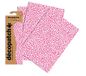 Clairefontaine C533O Decopatch papier, 3-pack roze met giraffenmotieven