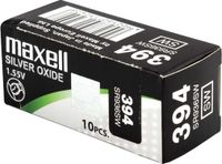 Maxell SR936W Horloge Batterijen 10 stuks 394- 380
