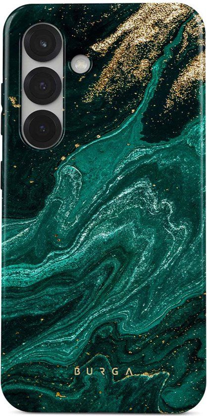 Burga Tough Case geschikt voor Samsung Galaxy S25 - Emerald Pool