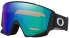 Oakley Flow Scape M Lunettes de ski Noir Prizm Argon & Prizm Iced/CAT3+CAT2 Homme, Femme