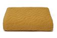 Sally Jacquard Terry-Cloth handdoek, Mustard, 90x140