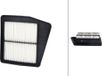 HELLA Élément de filtre à air, dimensions 232 x 212 mm, qualité IAM, adapté pour HONDA ACCORD