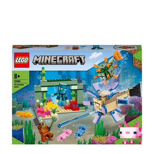 lego Minecraft De Bewakersstrijd 21180