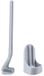 Ibenzoa® brosse à toilettes en silicone avec manche long, tête de brosse rotative à 360°, montage mural sans perçage