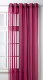 HomeMaison HM69807732 gordijn kaasdoek licht framboos