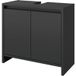 LIVARNO® Meuble sous-vasque Oslo, 60 x 55 x 28 cm, anthracite