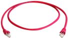 Telegärtner 100008030 RJ45 Netwerkkabel, patchkabel CAT 6A S/FTP 0.25 m Rood