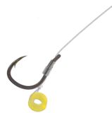 MIKADO 8x 10cm METHOD FEEDER MF14 Haken Rig`s Angelhaken mit Bait Band #4 / 0,28mm