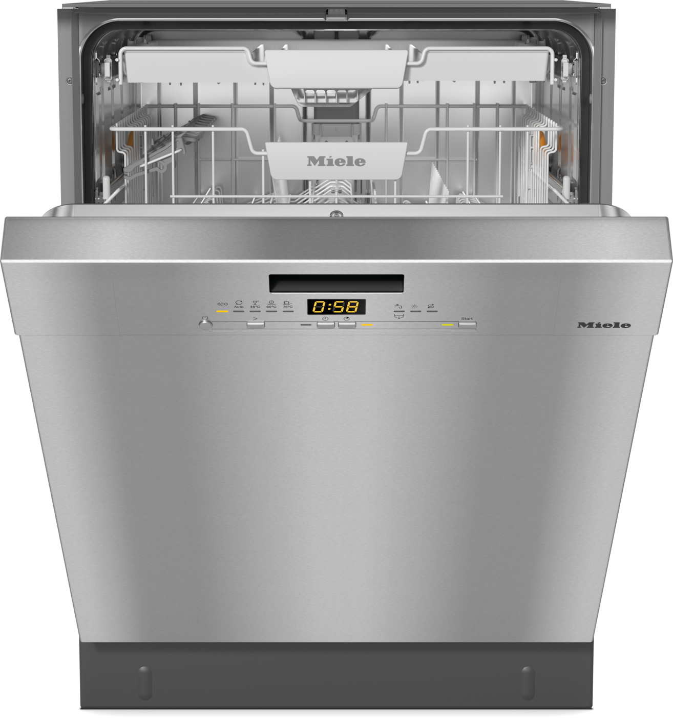 Miele G 5632 SCU - Onderbouw vaatwasser - Zilver - A label