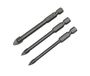 Amtech F0972 tegel- en glasset, wolfraamcarbide getipt, snelwisseling 3-delige zeskantbooren, 5mm, 6mm en 8mm