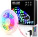 Merkloos Led Strip 4 Meter - Top Kwaliteit Led Strip 5050 RGB - Led Strips Met 44 Keys Afstandsbediening Met Batterij aansluiting