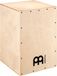 Meinl Percussion Headliner Cajon Instrument HCAJ100NT, compacte trommelkist met snare en bassgeluid, slagvlak Baltisch berkenhout