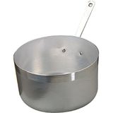 Pentole Agnelli Familie koken aluminium diepe steelpan met handvat - 3,49 liter
