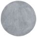 VidaXL Hoogpolig vloerkleed NAVARRA 100x100 cm polyester lichtgrijs