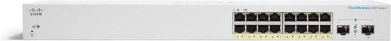 Cisco CBS220-16T-2G Managed L2 Gigabit Ethernet Switch