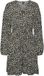 VERO MODA VMNAJA LS SHORT DRESS WVN GA NOOS Dames Mini jurk M Polyester Oatmeal Lange mouw Kort
