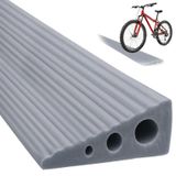 Rampe de seuil en PVC, 3 x 7 x 100 cm, pour fauteuils roulants et scooters électriques