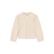 Le Chic blousetop met print en strass-steentjes - ecru